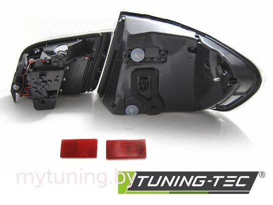 Задние фонари для BMW 5 F10 (10-13) LED Black Chrome LCI Look