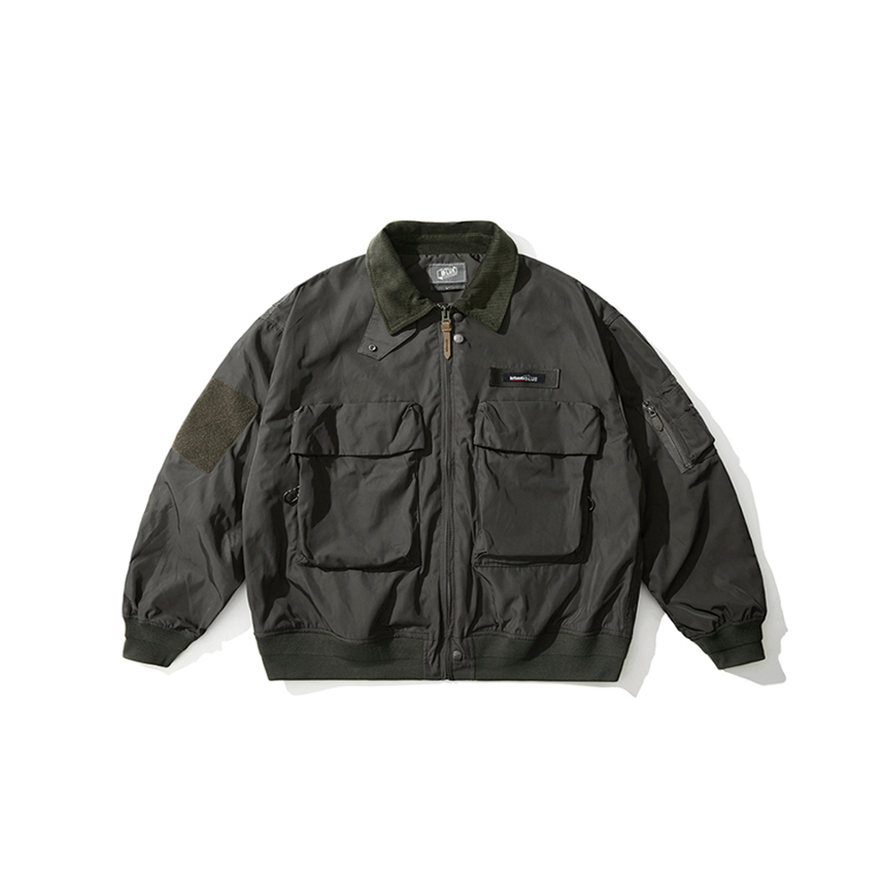 Куртка Nothomme Pilot Jacket "Gray Green"