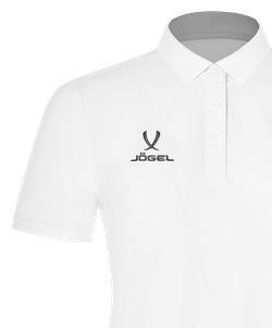Поло женское JÖGEL PREMIER PerFormDRY CVC Polo W, белый