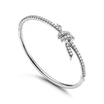 Браслет из белого золота 18k с бриллиантами, Tiffany 💠 Knot