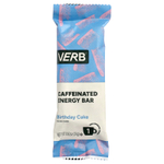 Verb Energy, Caffeinated Energy Bars, Birthday Cake, 16 Bars, 0.92 oz (26 g) Each