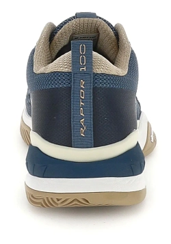Теннисные кроссовки Lotto Raptor Hyperpulse 100 III Clay - indigo blue/all white/irish beige