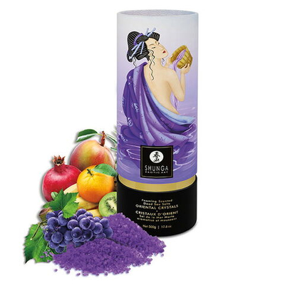 Соль для ванны Oriental Crystals Bath Salts Exotic Fruits с ароматом Экзотических Фруктов (500 г)