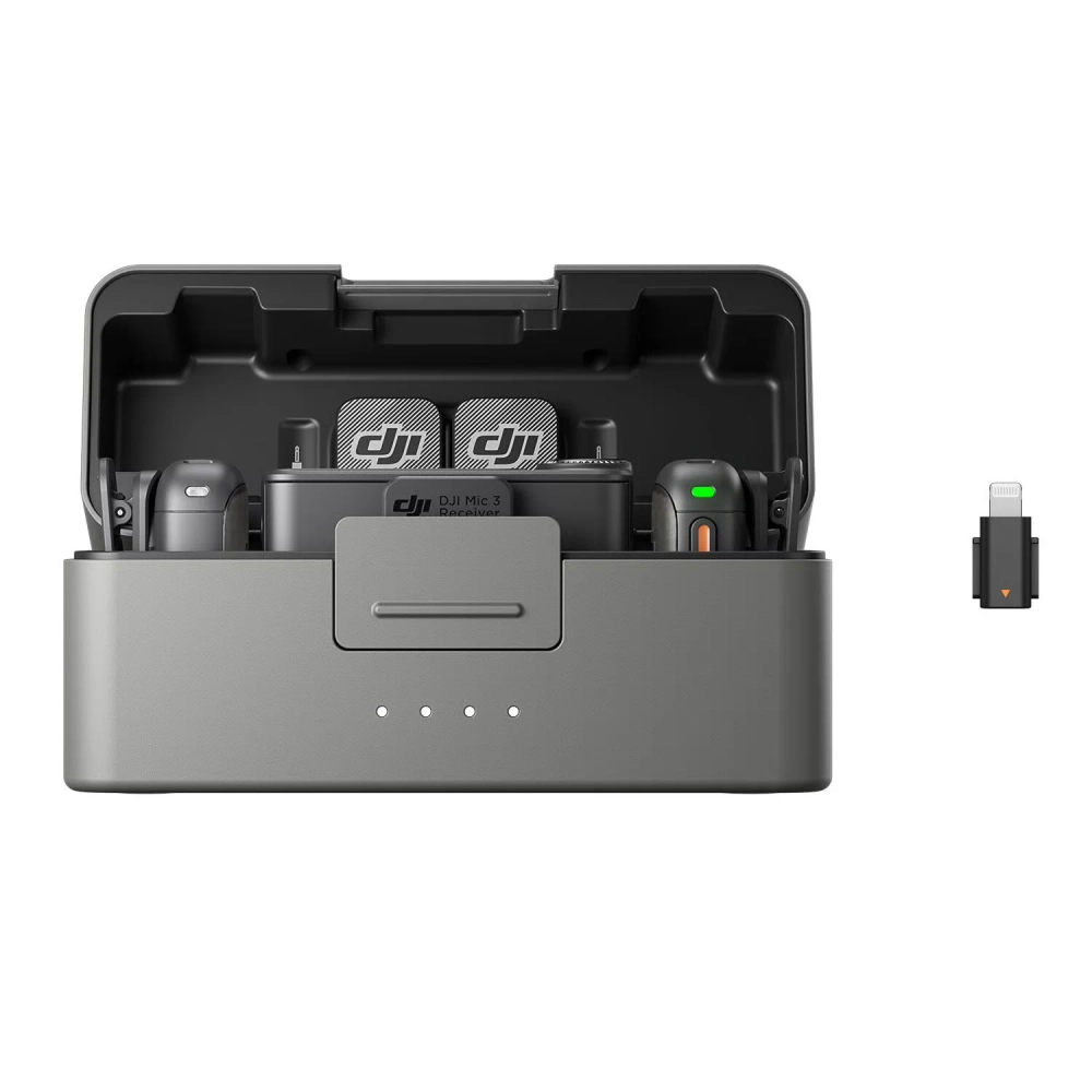 Dji Mic 3 (2 TX + 1RX + Charging Case)