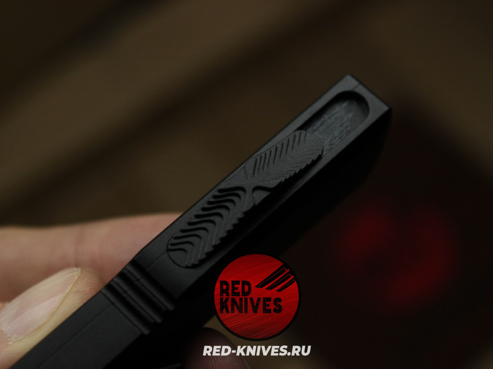 Нож Microtech Ultratech S/E A+++ - черная рукоять, стандартный черный клинок RK/Н91