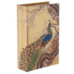 GAEM Шкатулка-книга с кодовым замком, L18 W6,5 H27 см