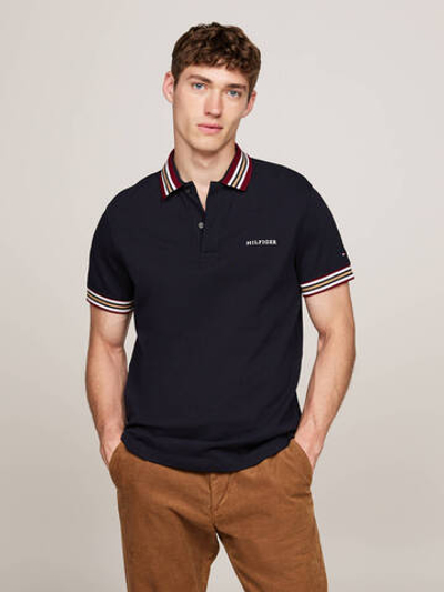 Поло Tommy Hilfiger - темно-синий(MW0MW33187)