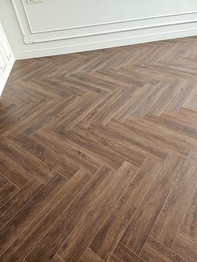 SPC ламинат My Step Аква Елка (Aqua Herringbone) - Барла (MSA150)