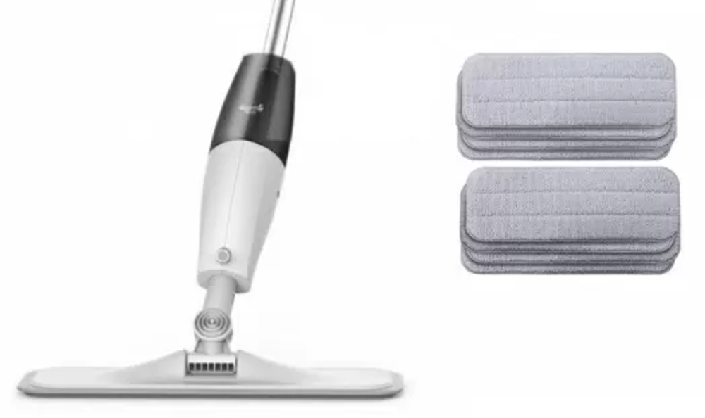 Сменная насадка для швабры Xiaomi Spray MOP 8шт серая
