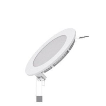 Светодиодный встраиваемый светильник Gauss ультратонкий круглый IP20 6W 3000K 939111106