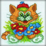 26x37¶см¶Аида 14¶Белая¶Хлопок - 100%