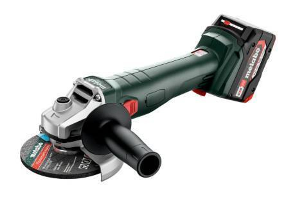 Ак. УШМ Metabo W 18 L 9-125 2х4,0 Ач ASC55