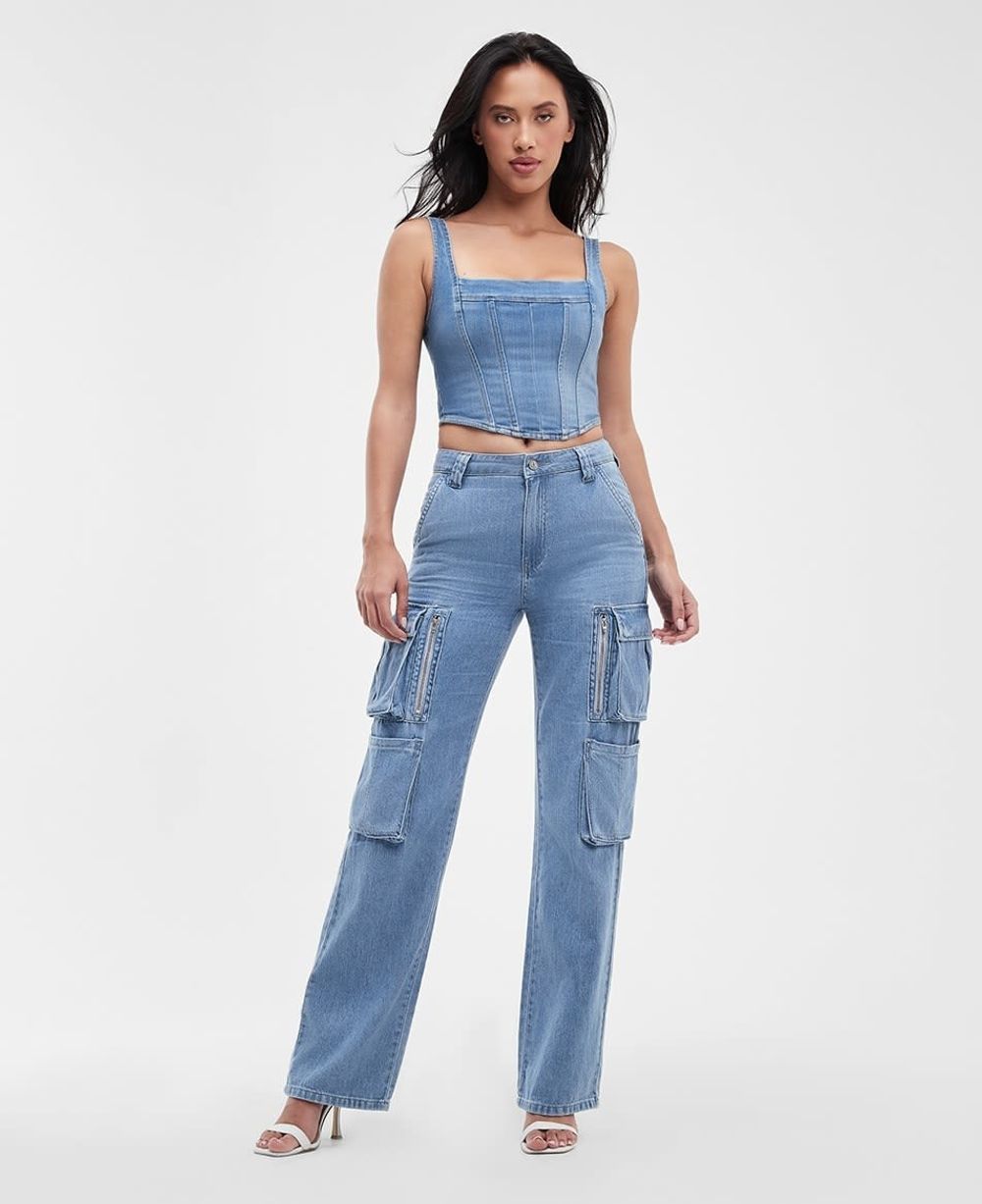 Джинсы CARGO женские GUESS