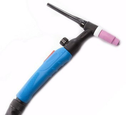 Горелка TIG WP-18FXV, 8м, вентиль, гибкая (вод.охл.)