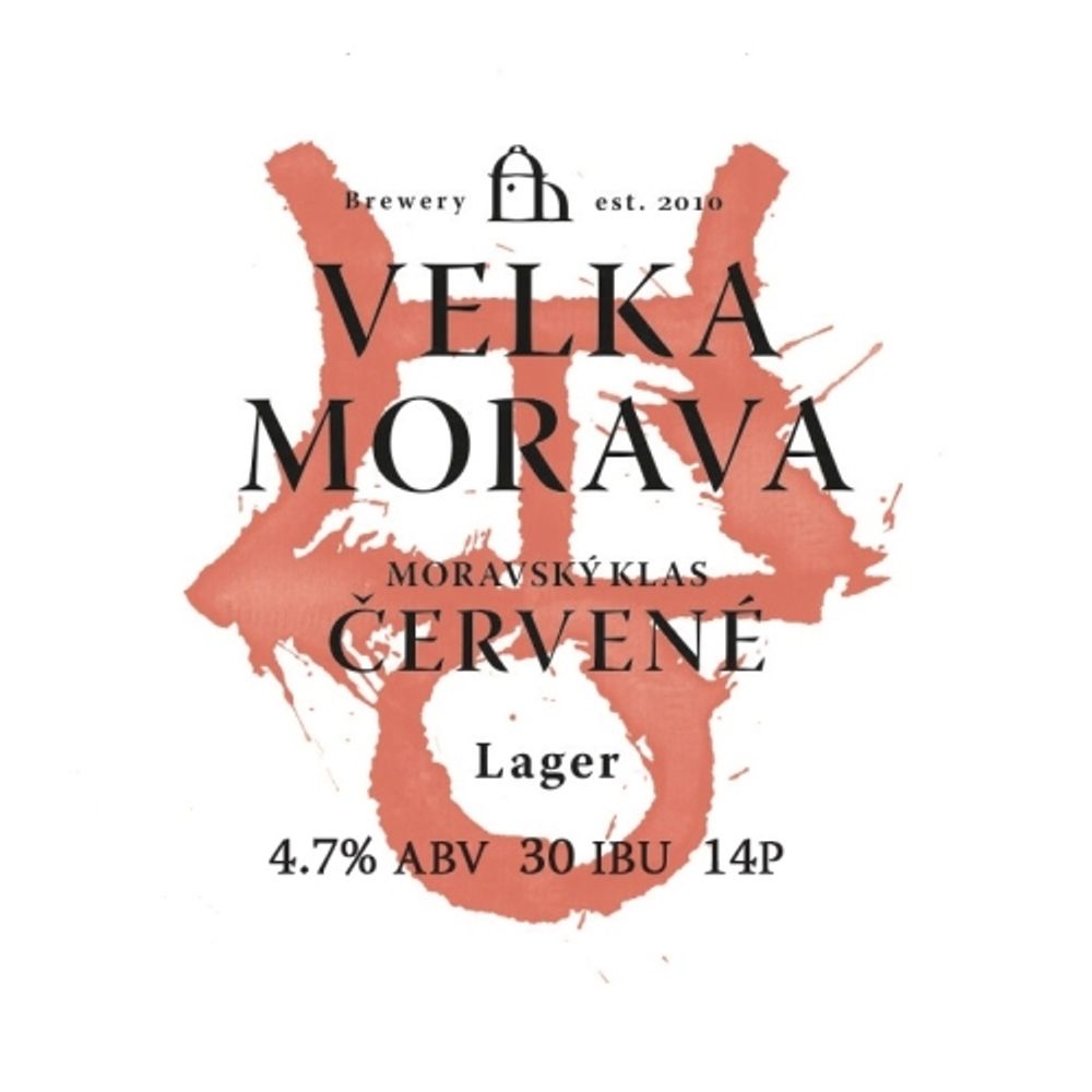 Пиво Велка Морава Моравский Класс Красное / Velka Morava Moravsky Klas Cervene 30л - кег