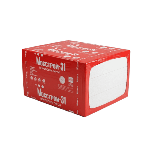 Пенопласт Пенополистирол ПСБ-С-15У (ППС 15У) 100х1000х1000 мм