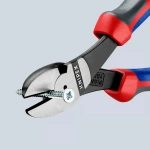 Кусачки боковые особой мощности черненые 180 мм Knipex 74 02 180