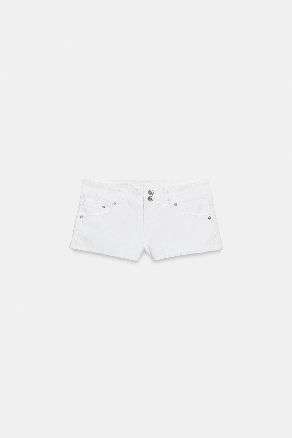 ДЖИНСОВЫЕ МИНИ-ШОРТЫ TRF С НИЗКОЙ ПОСАДКОЙ — ZARA