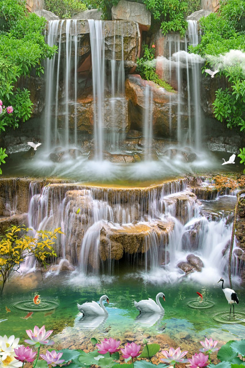 Природа №28 Фотообои и Фрески ручной работы