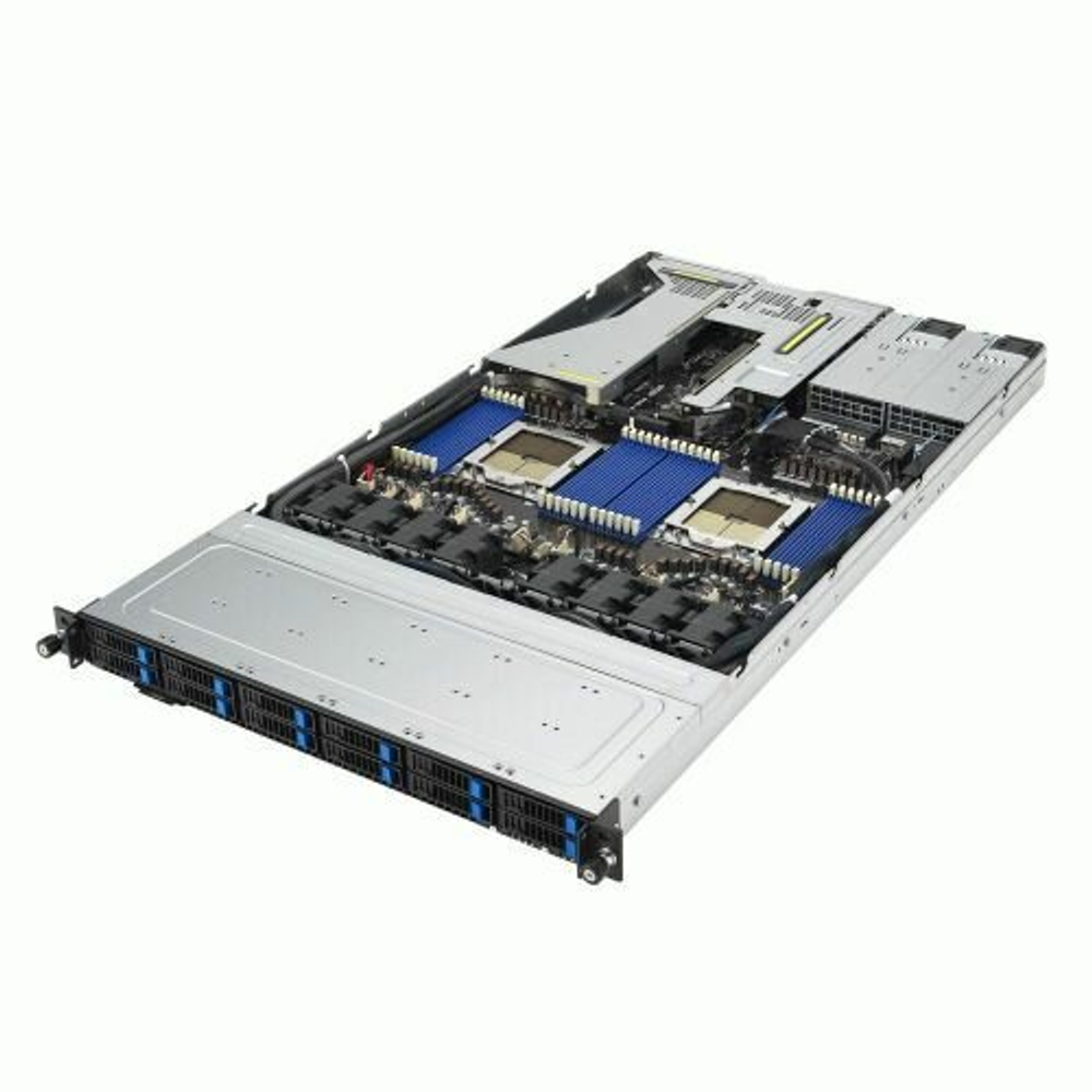 Серверная платформа 1U ASUS RS700A-E12-RS12U/WOCPU/WOM/WOGPU/Z (2*SP5, 24*DDR5 (4800), 3*PCIe, 12*2,5 NVMe/SATA/SAS HS, 2*2000W 80+ Platinum, 2*USB 3
