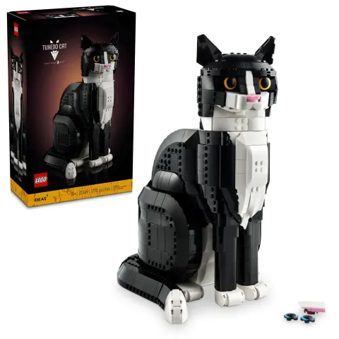 Конструктор LEGO Ideas 21349 Чёрно-белый кот