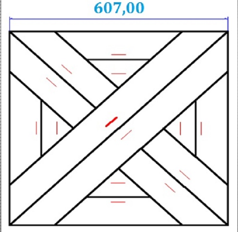 Модульный паркет Lab Arte №2-90 Дуб