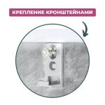 Доска магнитно-маркерная Attache Classic 45х60см (BW-PL456) ПВХ профиль