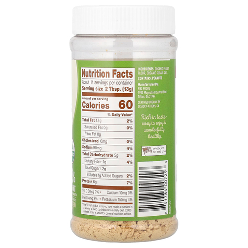 PB2 Foods, Органическая арахисовая паста, 184 г (6,5 унции)