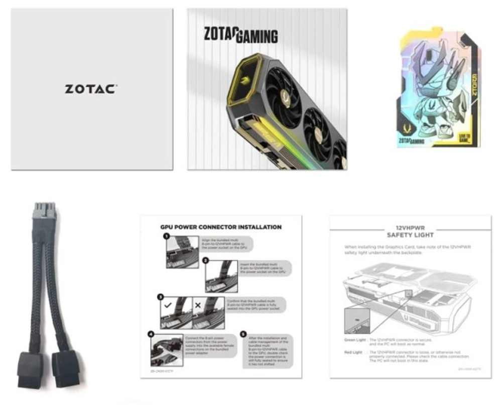 Видеокарта Zotac GeForce RTX 5070 TWIN EDGE OC (ZT-B50700H-10P)