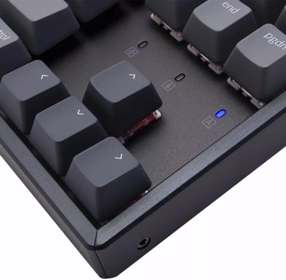 Клавиатура Keychron K8 (Blue Switch) Wireless White LED Black (K8-G2)