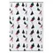 Плед из хлопка с новогодним рисунком let's ski из коллекции new year essential, 130x180 см