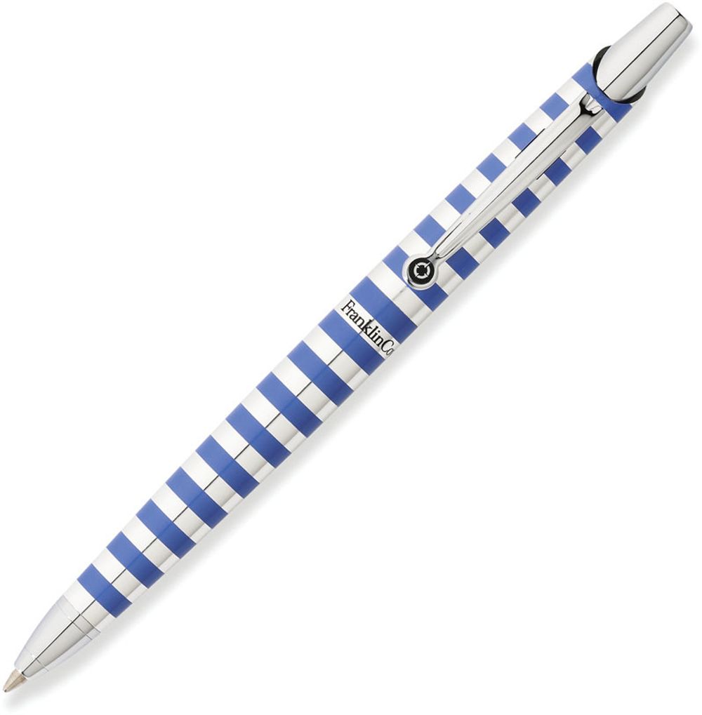 Шариковая ручка Franklin Covey Nantucket Violet Stripe в футляре (FC0072-3)
