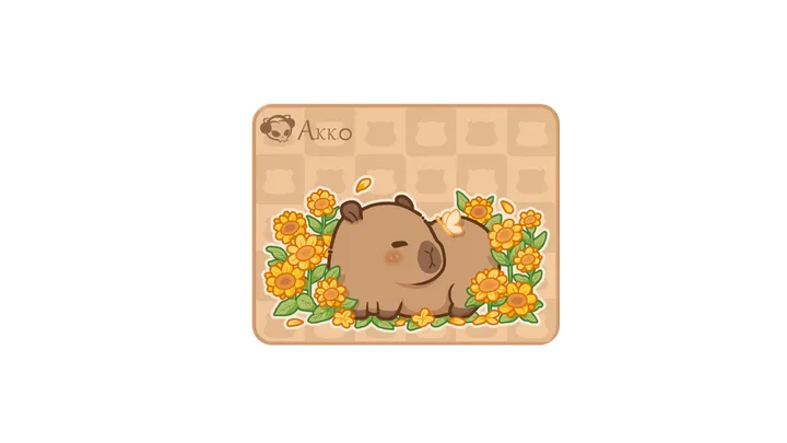 Коврик Akko Capybara