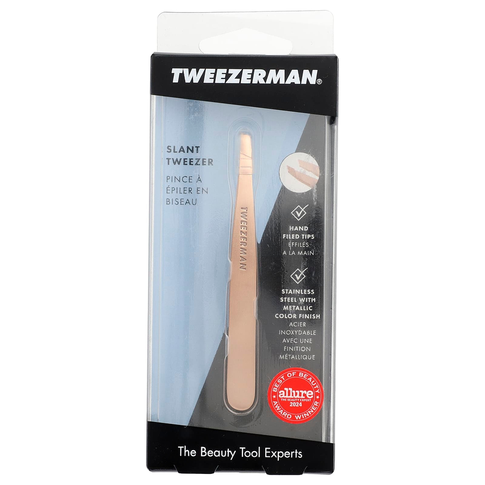 Tweezerman, косой пинцет, 1 шт.