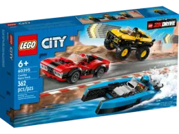 Конструктор LEGO City 60395 Набор для комбинированных гонок