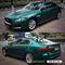 Пленка матовая зеленая Metal Flash Emerald Carbins