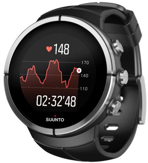 Умные наручные часы Suunto Spartan Ultra Black (HR) SS022658000