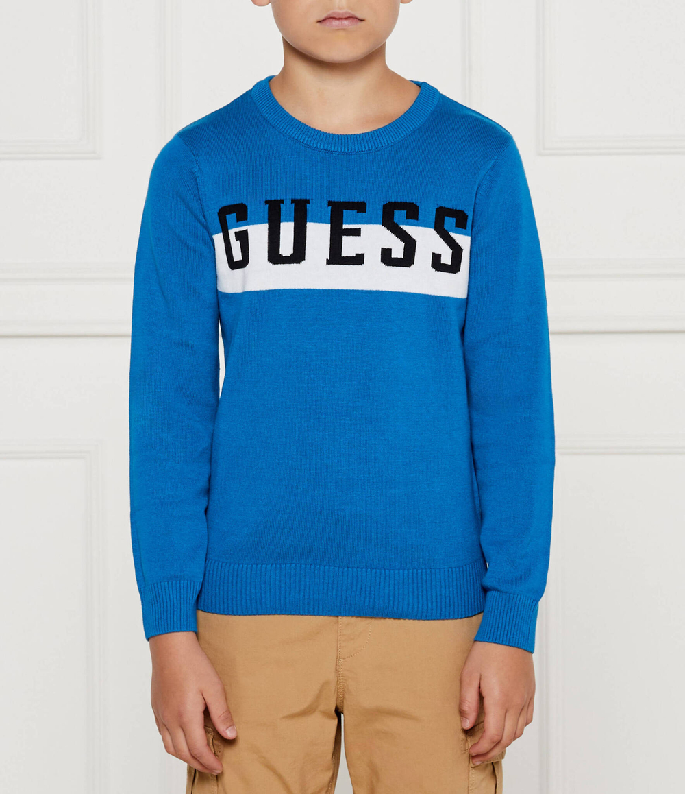 Свитер Guess - голубой(L4YR03 Z2NN0)