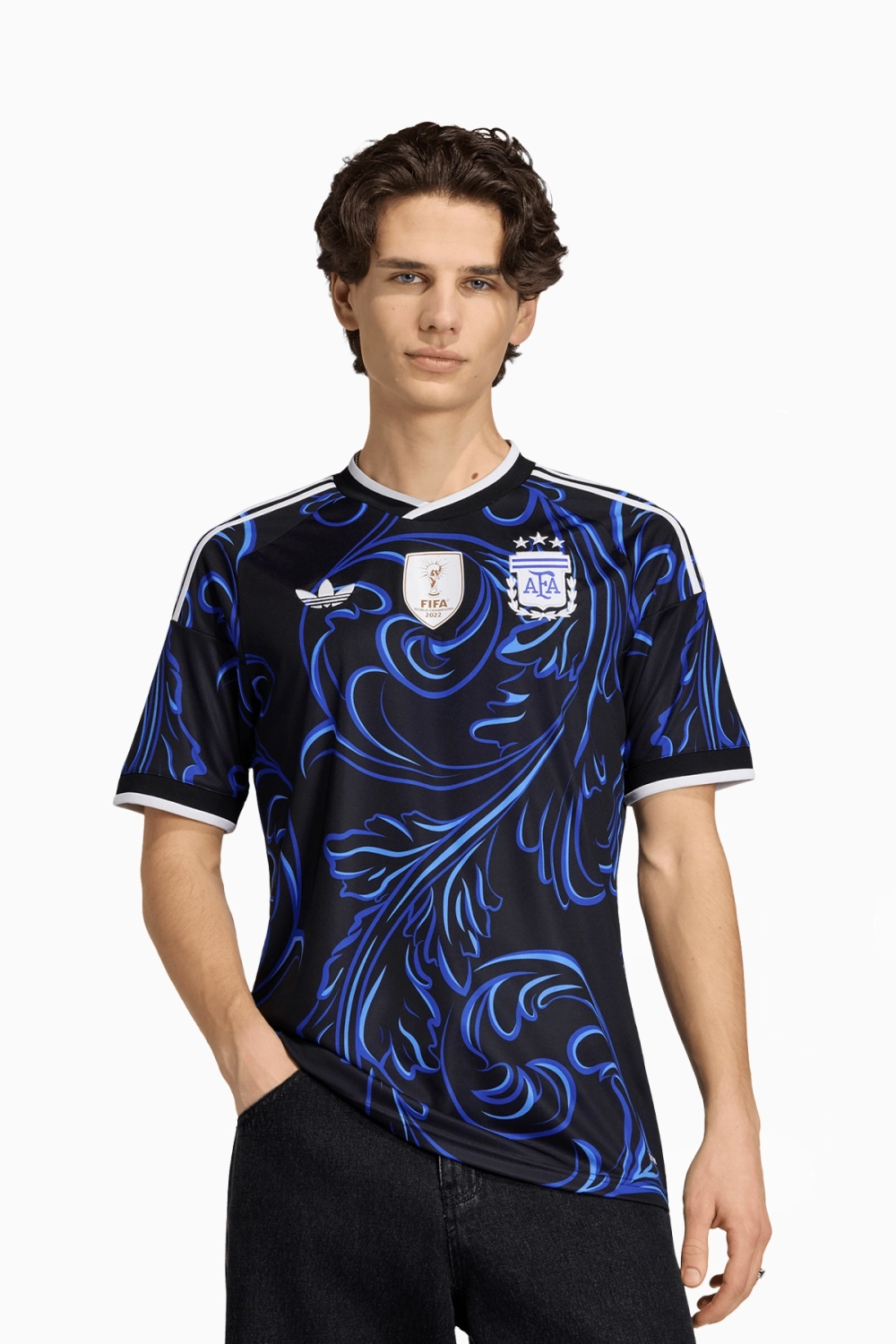 Футболка adidas Originals Аргентина 2026 Away - черный