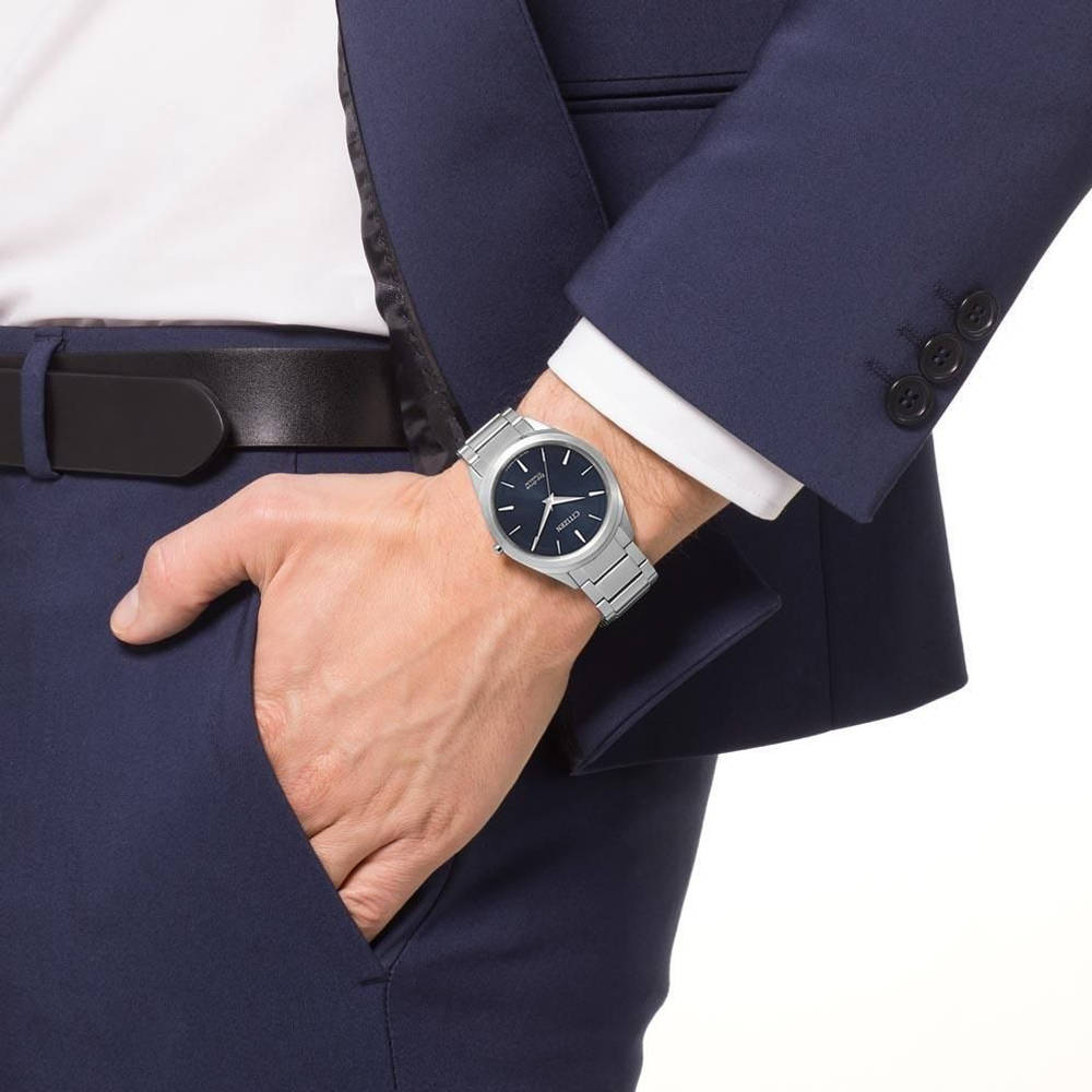 Мужские японские наручные часы Citizen BJ6520-82L