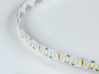 Светодиодная лента 3014, 240 LED/м, 24 Вт/м, 12В , IP20, Цвет: Холодный белый, SWG4240-12-24-W-M
