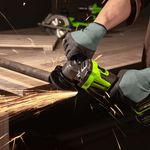Угловая шлифовальная машина акк. Greenworks AG590, 24V, б/щет, 125 мм, 8500 об/мин, Anti-Kickback,1х8Ач,ЗУ,кор (3201007CUH)