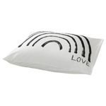 Наволочка IKEA TAPETMAL (ТАПЕТМАЛ), Белый, 50х80 см