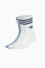 Носки adidas 3-Stripes Crew 3 Pairs - многоцветный