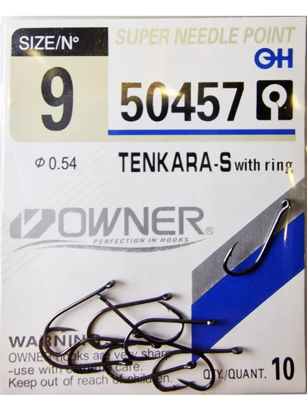 Крючок Tenkara-S with ring 50457 №9