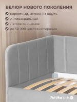Диван - кровать 200х90 см Крекер ткань Микровелюр