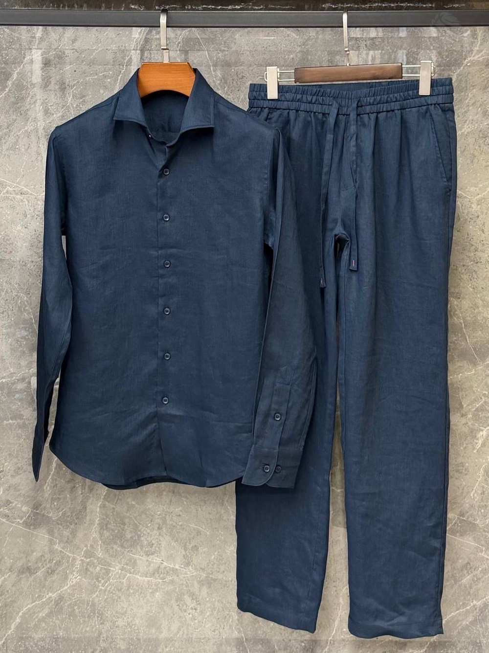 Льняной костюм Zegna