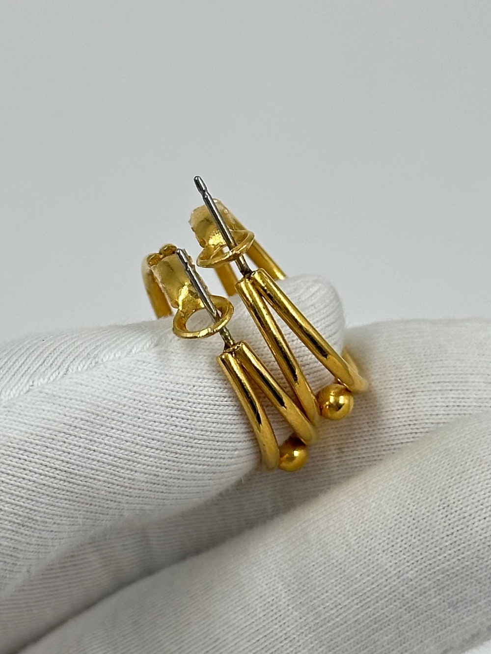 Серьги кольца