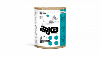 AJO DOG ADULT Консервированный полнорационный корм для взрослых собак, 400 г
