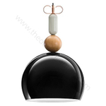 Pendant design lamp  Bon Ton Т1B1 by YUUE Design Studio  (Black)
